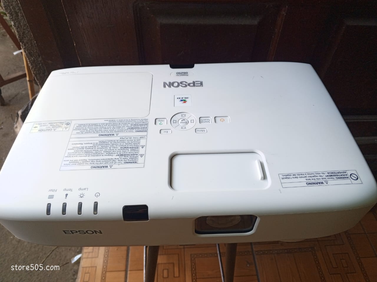 Epson PowerLite D6250, 4,000 LUMENS